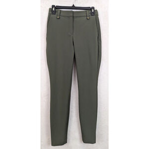 Express sz 2 Pants Skinny high rise stretchy army green lighter than pics 0461